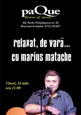 Marius Matache @ Paque