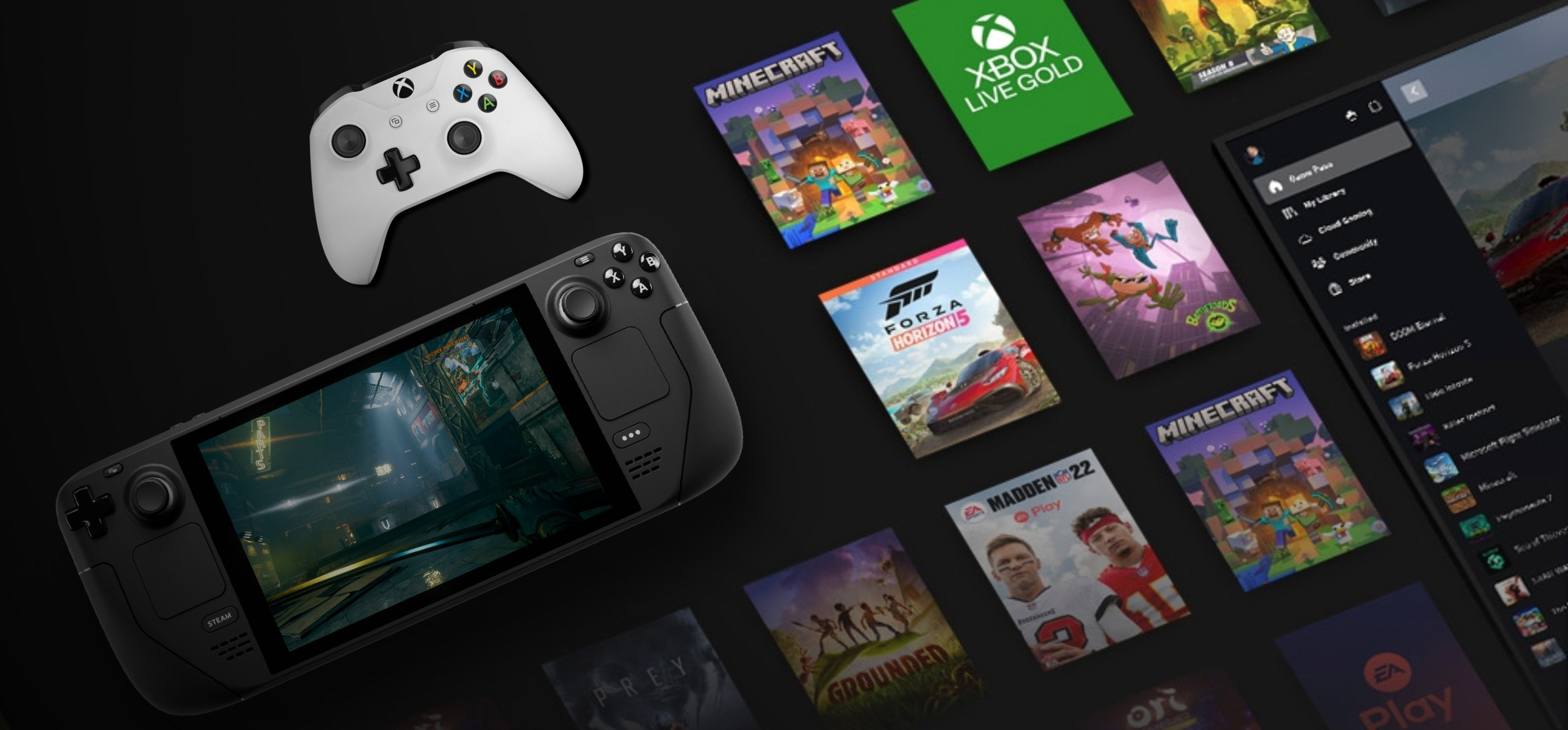 Using Xbox Cloud Gaming on Steam Deck