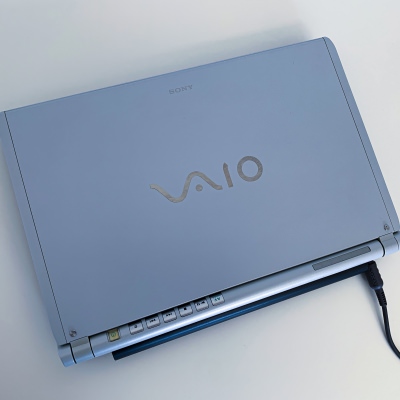 Retro Laptop: Sony Vaio - PCG-4H1M - VGN-TX3HP (2006)