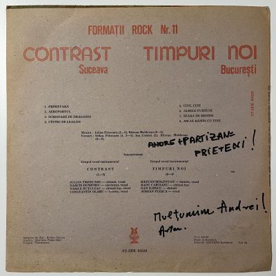 Formații Rock - 11 - Contrast • Timpuri Noi