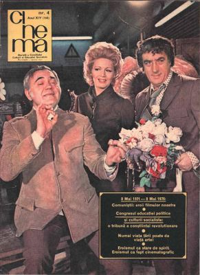 Covers of the Romanian Movie Magazine Cinema (1963-1989)