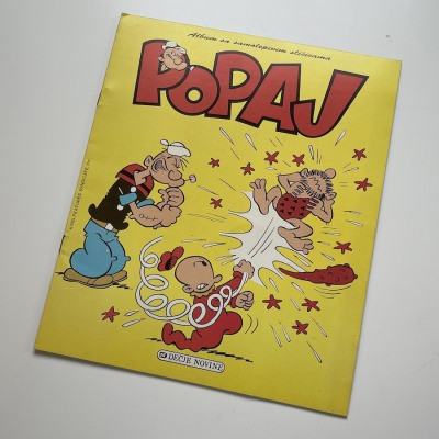 Collections > -- Dečje Novine - Popeye - Popaj 1979