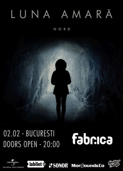 Luna Amara lansare vinil "Nord" la Fabrica Bucuresti