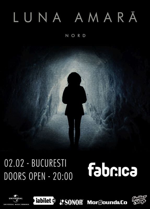 Luna Amara lansare vinil "Nord" la Fabrica Bucuresti