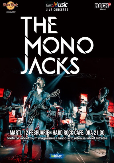 Concert The Mono Jacks pe 12 februarie