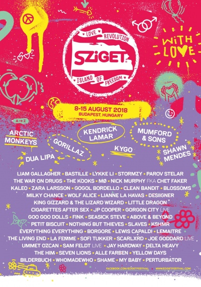 Sziget Festival 2018: Arctic Monkeys • Gogol Bordello