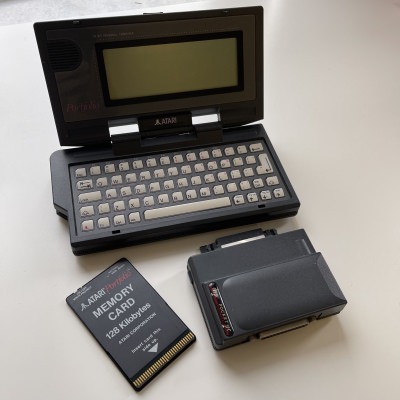 Retro Palmtop: Atari Portfolio (1989)