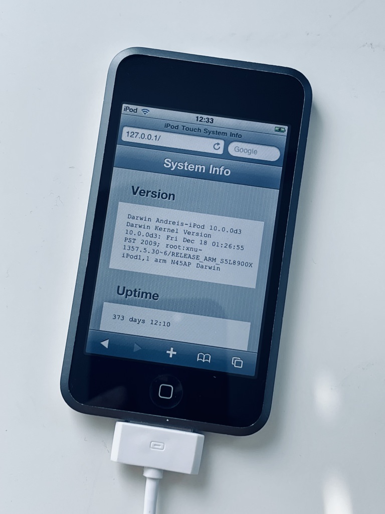 iPod Touch Server